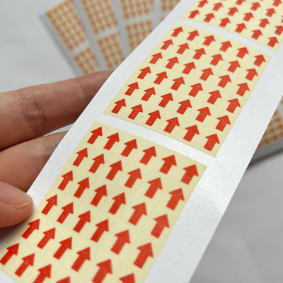 注文の印刷のマットの厚い織り目加工のペーパー蝋燭のステッカーのラベル