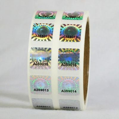 2 * 3cmの第2 3D移動火格子を付ける保証ホログラムのステッカー