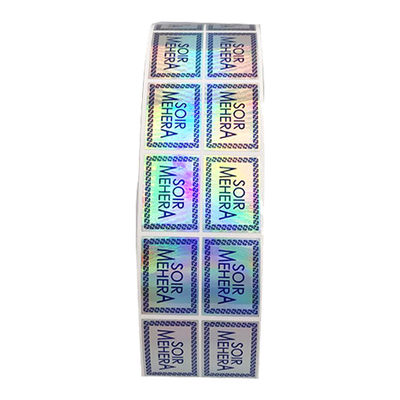 レーザー3Dのレーザー光線写真信用のステッカー、本物の安全なホログラムのステッカー