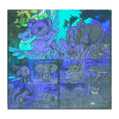 ガラス ビンのための自己接着レーザーのレーザー光線写真保証ラベル