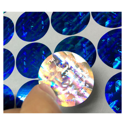 反偽造の金および銀製の保証ホログラムのステッカー