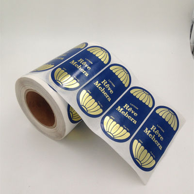 Pantone色の化粧品のびんのための防水ビニールのステッカーのペーパー