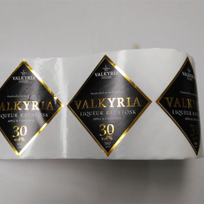 ロール/シートの飲料のびんのラベラーの自己接着ワインのラベルのブランド設計