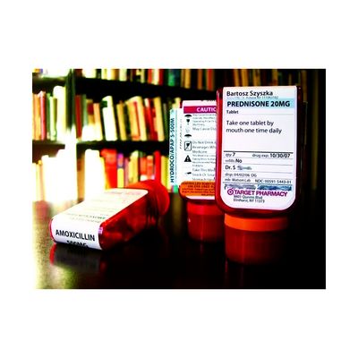 ペット10ml 20ml 30ml薬剤のびんの薬物の警告表示