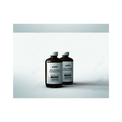 3Dホログラム10mlのガラスびんの薬物の警告表示、Benadrylの警告表示