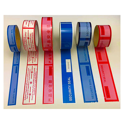 50x150mmのオフセット印刷RFIDのタンパーの明白な保証ラベル
