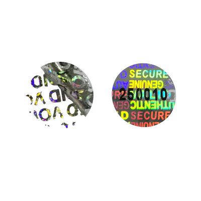 ISO9001保証反擬似レーザー光線写真ビニールのステッカー