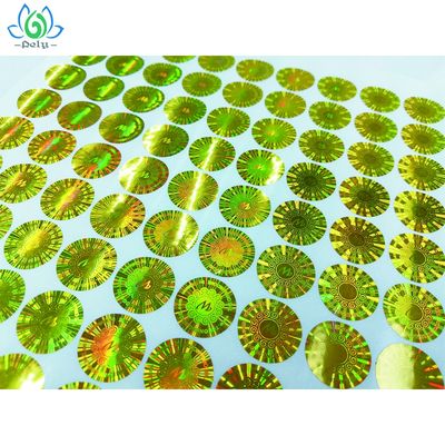 Oilproofは3Dホログラムのタンパーの明白な保証ラベルを防水する