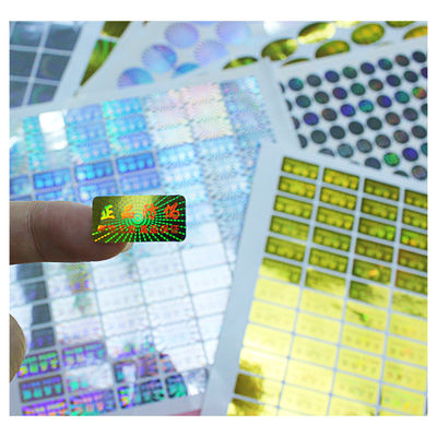 注文の透かしのホログラムのタンパーの証拠のシールのステッカー