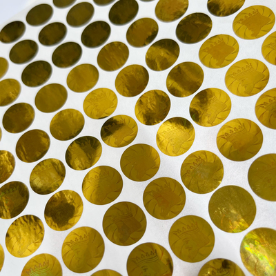 タンパーのシールのステッカーのホログラムのステッカーのラベルのカートンのシーリングを印刷する3D